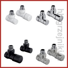 Zestaw zaworowy Zehnder kątowy (typ B)