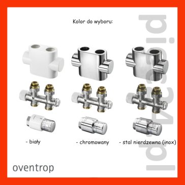 Oventrop Zestaw przyłączeniowy do grzejników łazienkowych 