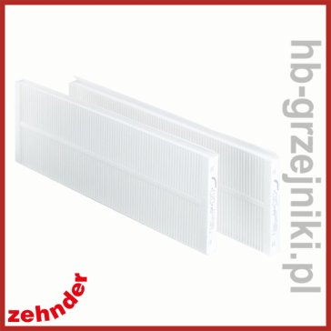 Komplet oryginalnych filtrów do Zehnder ComfoAir Q350/450/600 / Aeris Next G4/F7, 2szt. (ISO Coarse >65% / ISO ePM1 >65%)