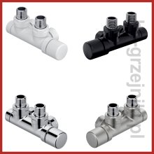 Zespolony zestaw zaworowy kątowy (typ P i Q)