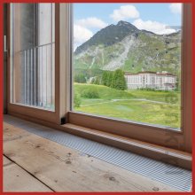 Zehnder Terraline Neo z wentylatorami