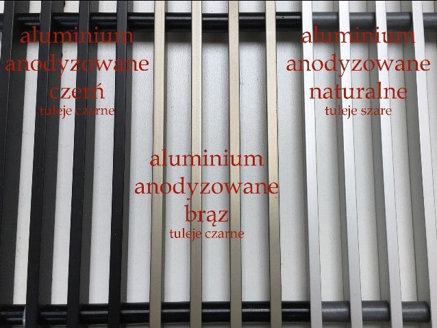 kratki aluminiowe